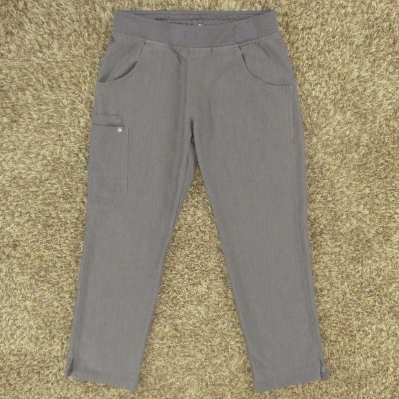 Figs Pants - Figs Scrubs‎ Pants Women's Small Space Gray Kade Cargo Medical Utility Work Wear